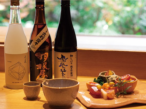 日本酒 新酒 和食 割烹