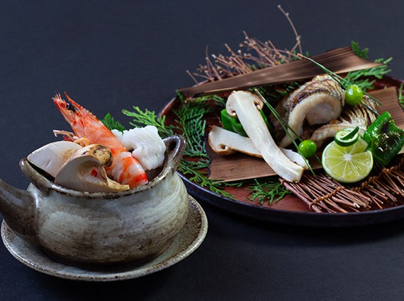 ホテル　大阪　会席　松茸フェア　秋の収穫祭　日本料理